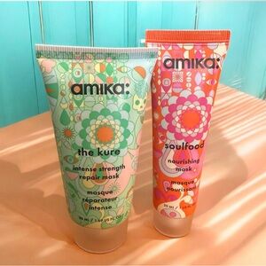 New Amika 2 piece set: the Kure 50 ml & soul food nourishing mask 30 ml- sealed